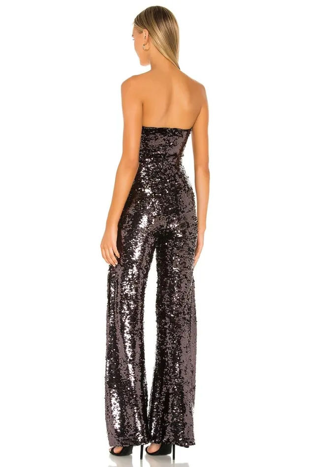 Ryland Jumpsuit Gunmetal Women Lovers and Friends Jumpsuits