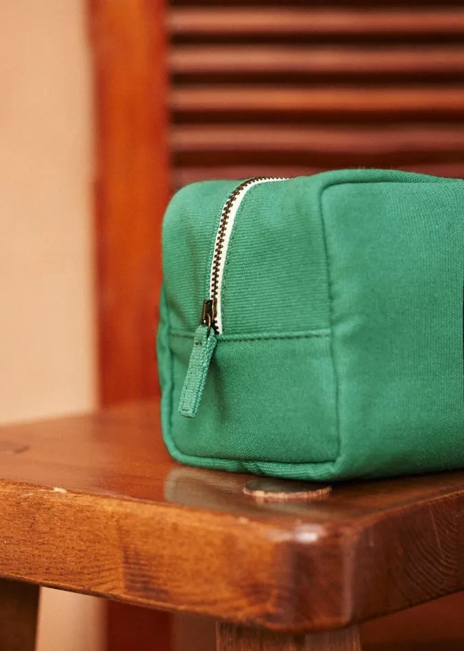 Szane Accessories Mens Twyman Toiletry Bag Green