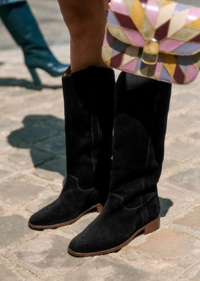 Szane Ankle Boots Womens Gabrielle Low Boots Black