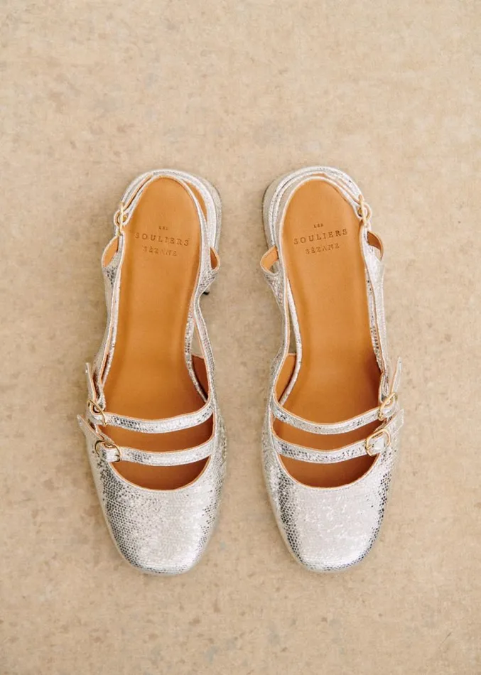 Szane Babies Ballerinas and Pumps Womens Paula Babies Silver