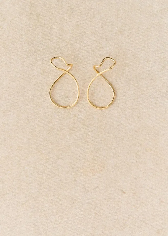 Szane Earrings Womens Tessa Earrings Gold