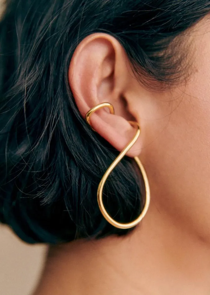 Szane Earrings Womens Tessa Earrings Gold