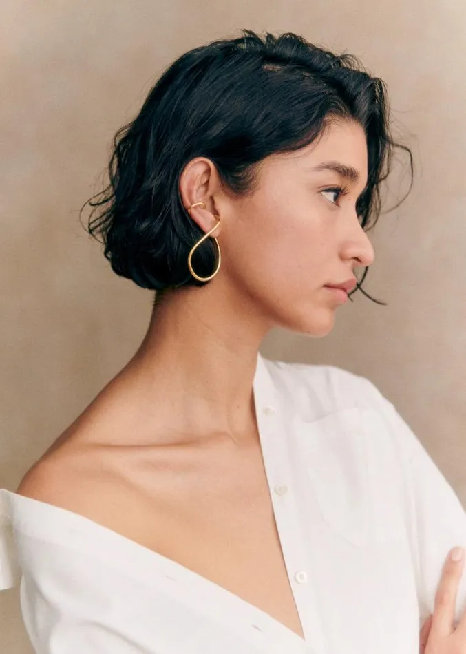 Szane Earrings Womens Tessa Earrings Gold