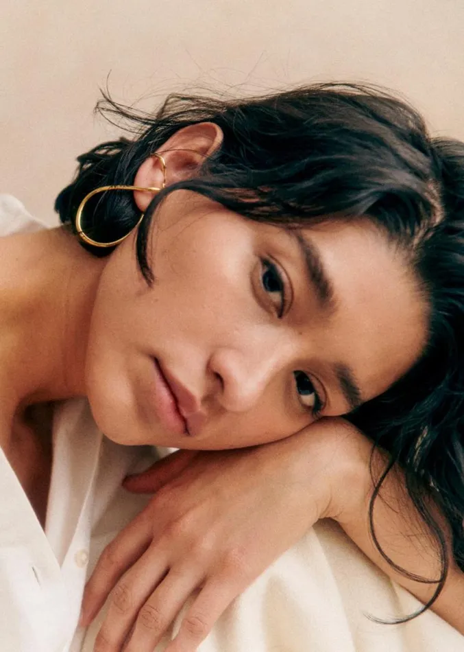 Szane Earrings Womens Tessa Earrings Gold