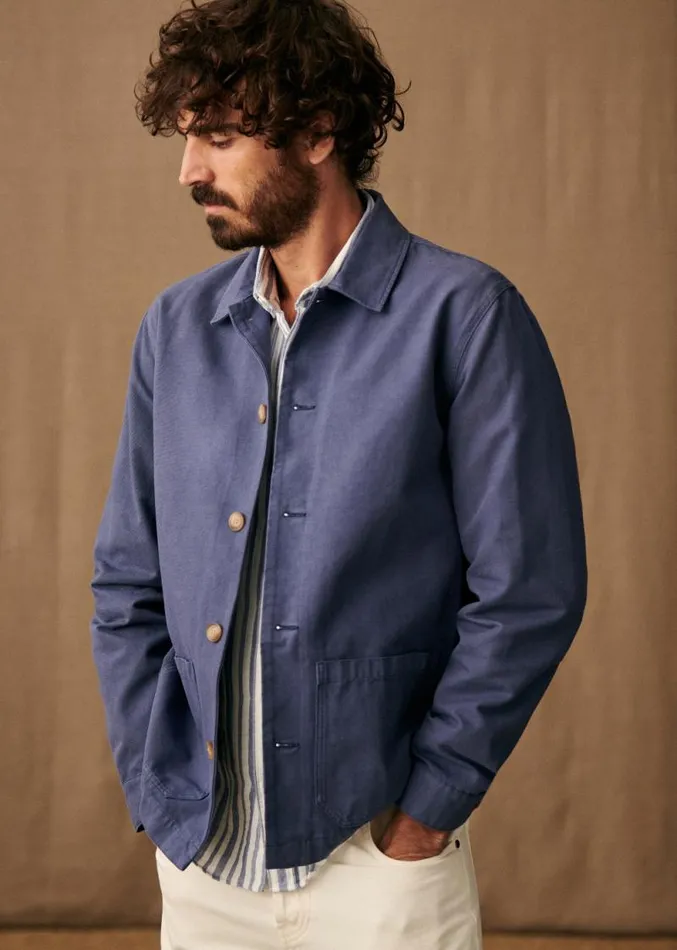 Szane Jackets and Coats Mens Tim Jacket Vintage Blue