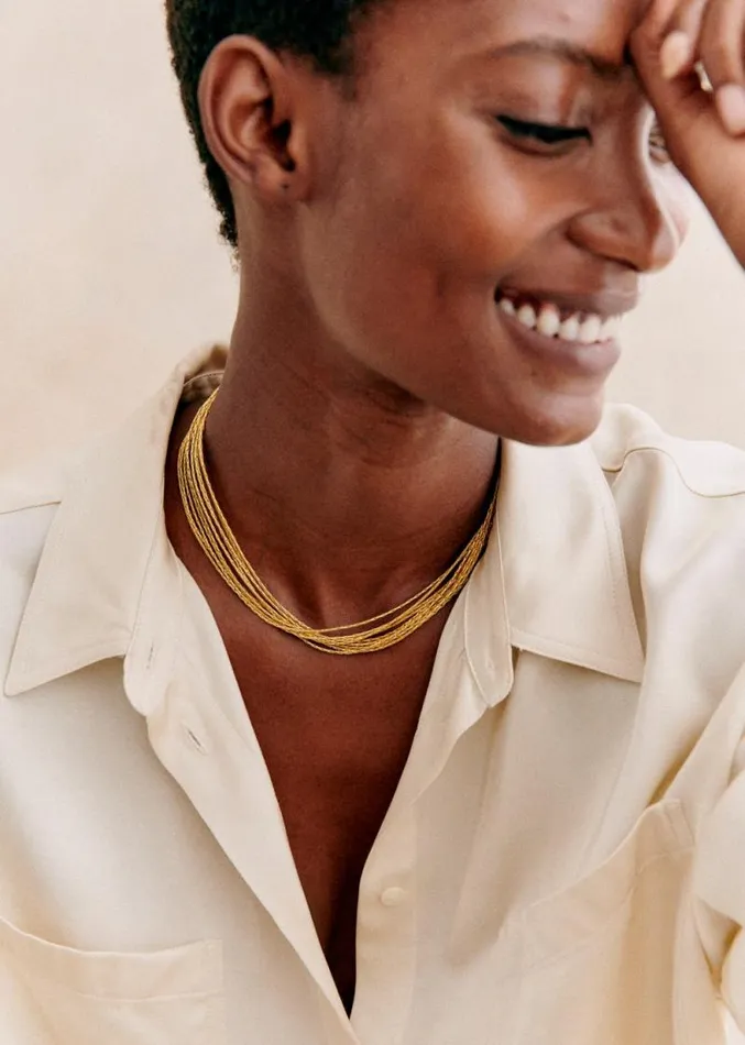 Szane Necklaces Womens Gigi Necklace Gold