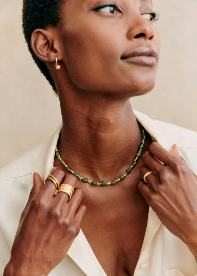 Szane Necklaces Womens Milo Necklace Green