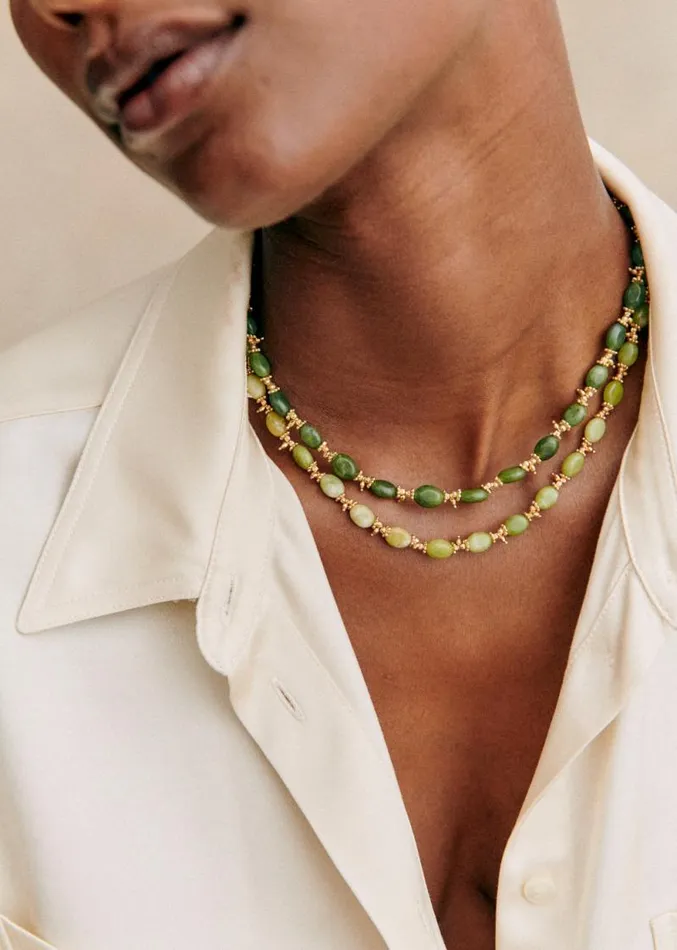 Szane Necklaces Womens Milo Necklace Green