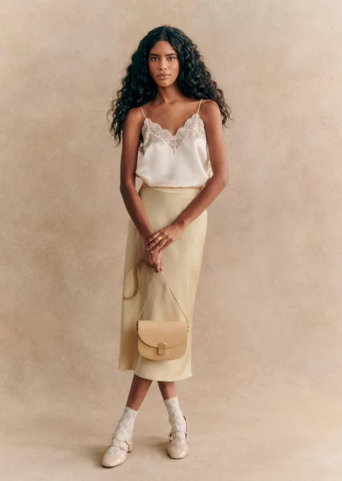 Szane Skirts and Shorts Womens Sandy Skirt Butter