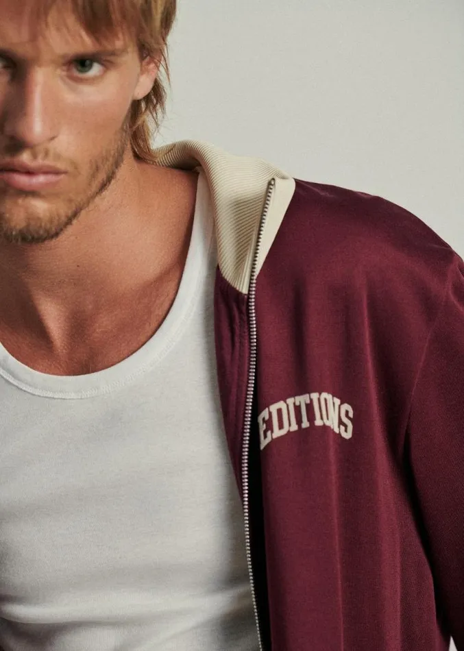 Szane TShirts and Sweatshirts Mens Famed SweatShirt Bordeaux cru