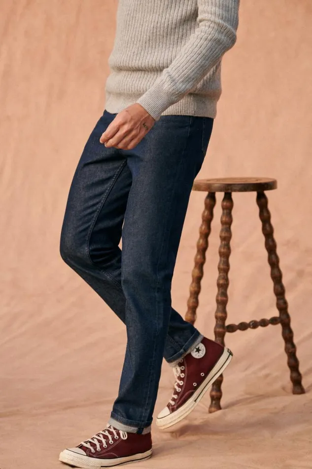 Szane Trousers Mens Avi Slim Jeans Denim