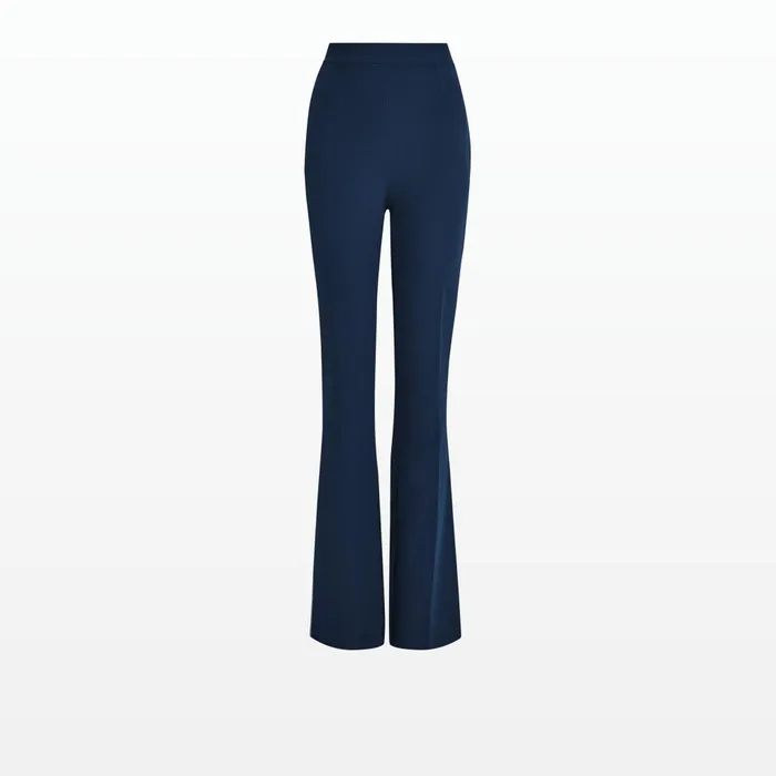 Safiyaa Alexa Ink Blue Trousers Women Trousers