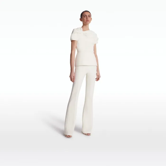 Safiyaa Cassiopeia Ivory Top Women Tops
