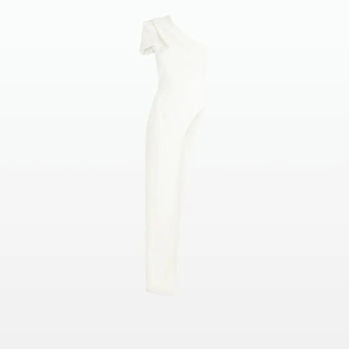 Safiyaa Kora Ivory Asymmetric Top Women Tops