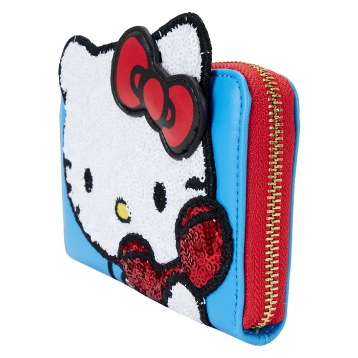 Sanrio Exclusive Hello Kitty 50th Anniversary Phone Sequin Cosplay Zip Around Wallet Unisex Loungefly Bags and Wallets Sanrio Exclusive Hello Kitty 50th Anniversary Phone Sequin Cosplay Zip Around Wallet Unisex Loungefly Bags and Wallets