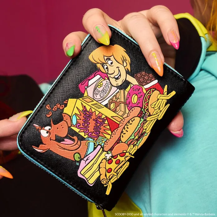 ScoobyDoo Snacks Zip Around Wallet Unisex Loungefly Bags and Wallets