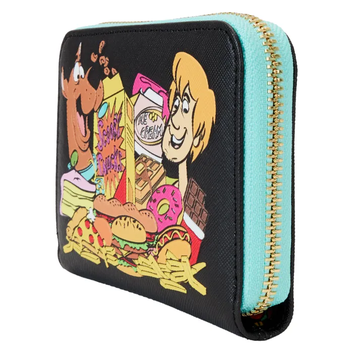 ScoobyDoo Snacks Zip Around Wallet Unisex Loungefly Bags and Wallets