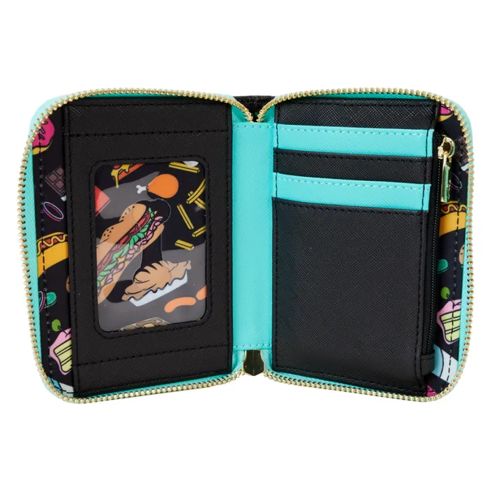 ScoobyDoo Snacks Zip Around Wallet Unisex Loungefly Bags and Wallets