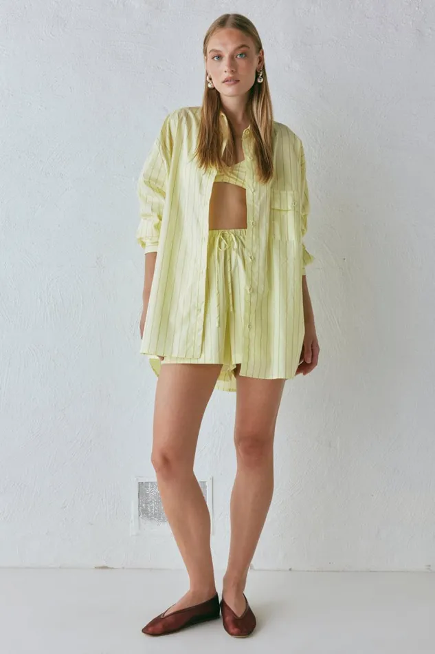 Shirts Women VRG GRL June Shirt Citrus