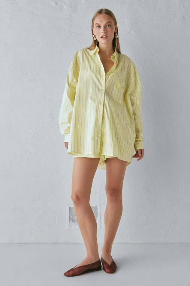 Shirts Women VRG GRL June Shirt Citrus