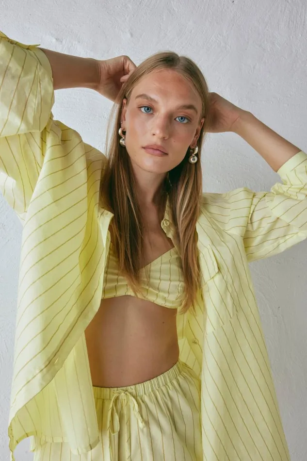 Shirts Women VRG GRL June Shirt Citrus