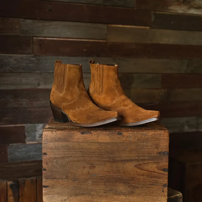 Shorties Women Stetson Talula Boots Tan