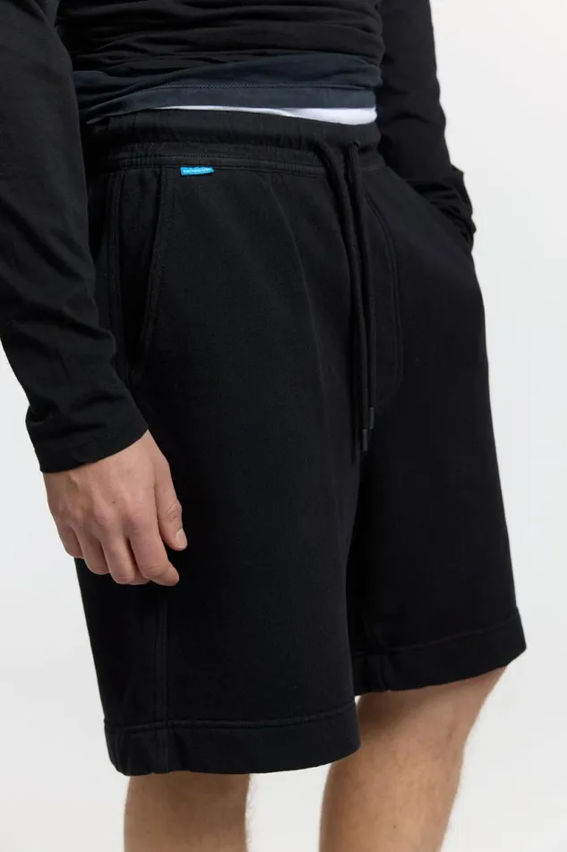 Shorts Men COTTON CITIZEN Boston Sweat Short Jet Black Shorts Men COTTON CITIZEN Boston Sweat Short Jet Black