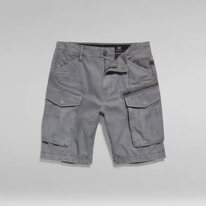 Shorts Men GStar RAW Rovic Zip Relaxed Shorts Granite