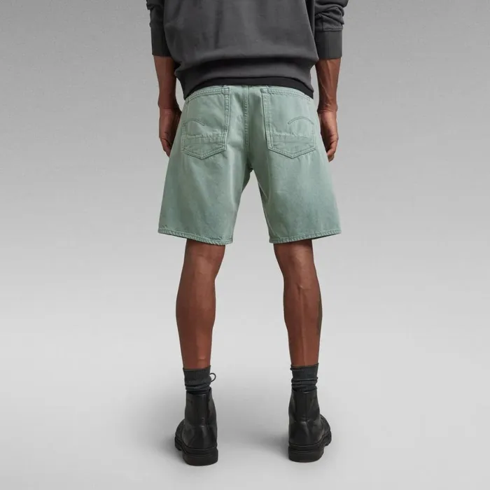 Shorts Men GStar RAW Triple A Denim Shorts Rainbow Foliage Green Gd