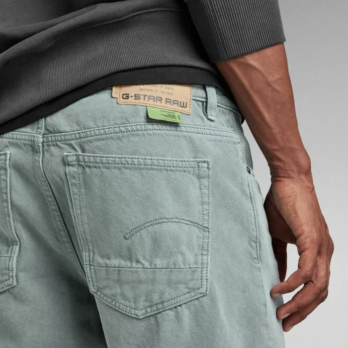Shorts Men GStar RAW Triple A Denim Shorts Rainbow Foliage Green Gd