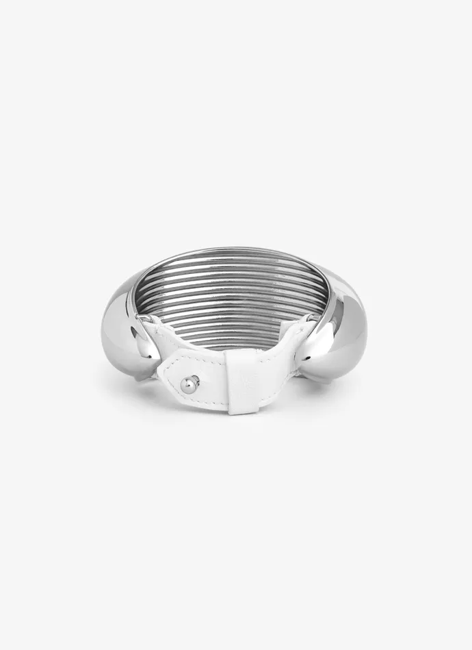 Silver BUMPER CUFF Women Alaa Jewels