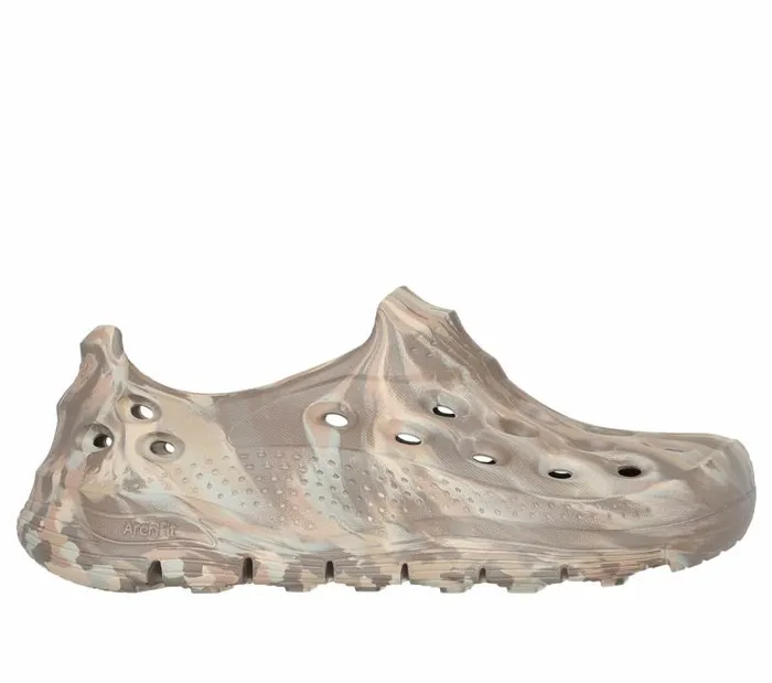 Skechers Arch Fit Go Foam 8211 Tempest Taupe Multi Women Athletic Sneakers