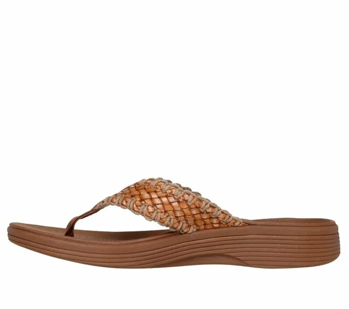 Skechers Arch Fit Maui 8211 Sweet Waves Luggage Women Sandals Skechers Arch Fit Maui 8211 Sweet Waves Luggage Women Sandals