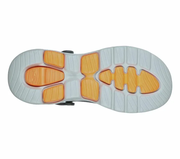 Skechers Foamies GOwalk 5 8211 Astonished Charcoal Orange Men SlipOns Skechers Foamies GOwalk 5 8211 Astonished Charcoal Orange Men SlipOns