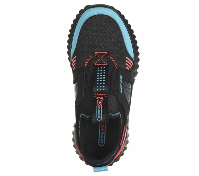 Skechers Game Kicks Depth Charge 20 Black Multi Kids Athletic Shoes and Sneakers Skechers Game Kicks Depth Charge 20 Black Multi Kids Athletic Shoes and Sneakers