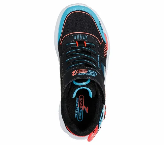 Skechers Game Kicks Gametronix 20 Black Multi Kids Athletic Shoes and Sneakers Skechers Game Kicks Gametronix 20 Black Multi Kids Athletic Shoes and Sneakers