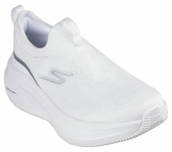 Skechers GO RUN Elevate 8211 Cadena White Silver Women Athletic Sneakers Skechers GO RUN Elevate 8211 Cadena White Silver Women Athletic Sneakers
