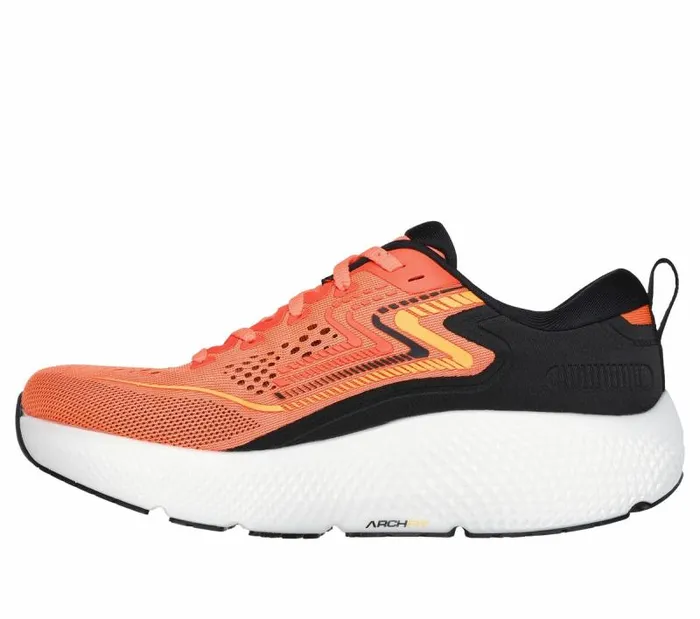 Skechers GO RUN Max Road 6 Red Black Men Athletic Sneakers Skechers GO RUN Max Road 6 Red Black Men Athletic Sneakers