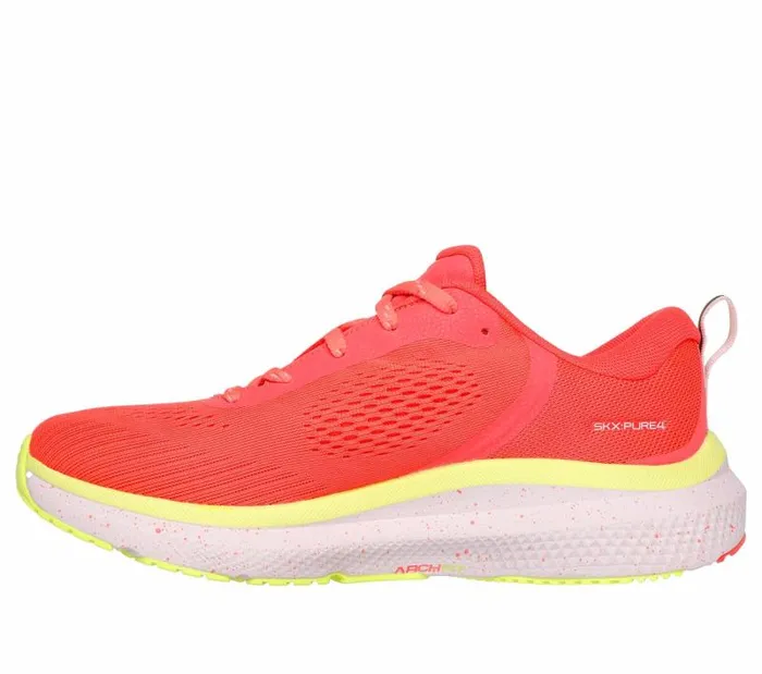 Skechers GO RUN Pure 4 Arch Fit 8211 WPR Coral Women Athletic Sneakers Skechers GO RUN Pure 4 Arch Fit 8211 WPR Coral Women Athletic Sneakers