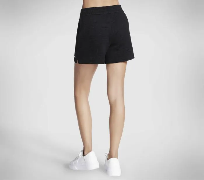 Skechers GO WALK Everywhere Diamond 4 Inch Short Black Women Bottoms Skechers GO WALK Everywhere Diamond 4 Inch Short Black Women Bottoms
