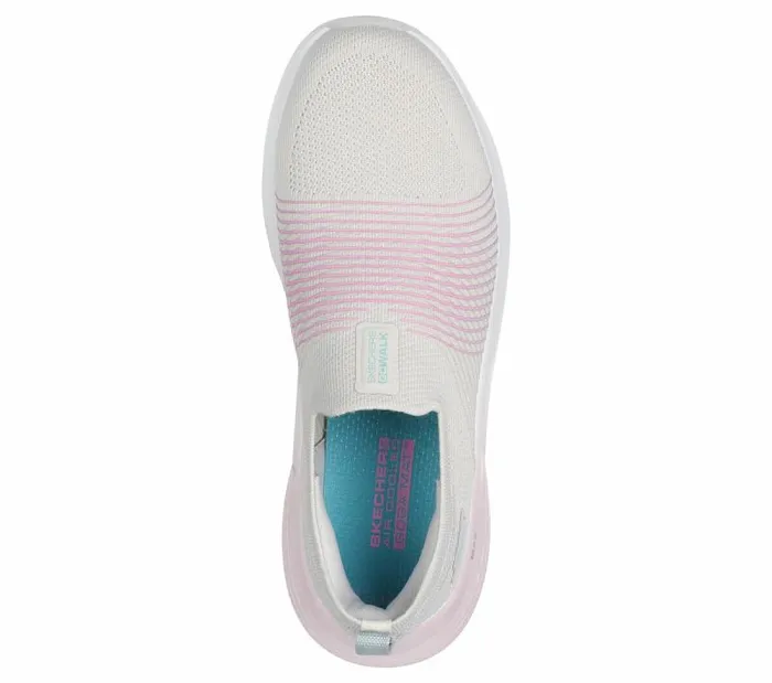 Skechers GO WALK Max Walker 8211 Sally Natural Pink Women Athletic Sneakers Skechers GO WALK Max Walker 8211 Sally Natural Pink Women Athletic Sneakers