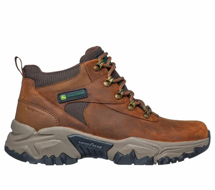 Skechers John Deere Relaxed Fit Terraform 8211 Veckman Brown Men Boots