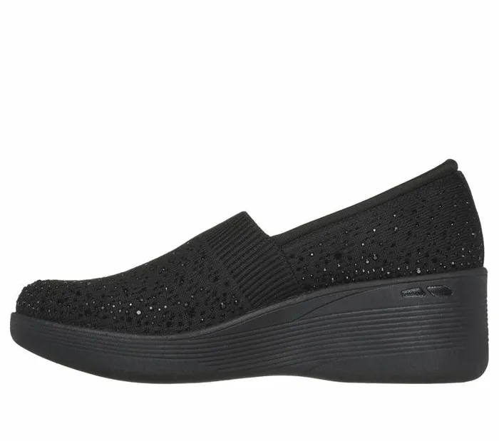 Skechers Martha Stewart PierLite 8211 Reflection Black Women SlipOns Skechers Martha Stewart PierLite 8211 Reflection Black Women SlipOns