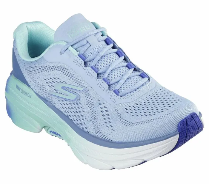 Skechers Max Cushioning Arch Fit 20 8211 Alcona Light Blue Women Athletic Sneakers Skechers Max Cushioning Arch Fit 20 8211 Alcona Light Blue Women Athletic Sneakers