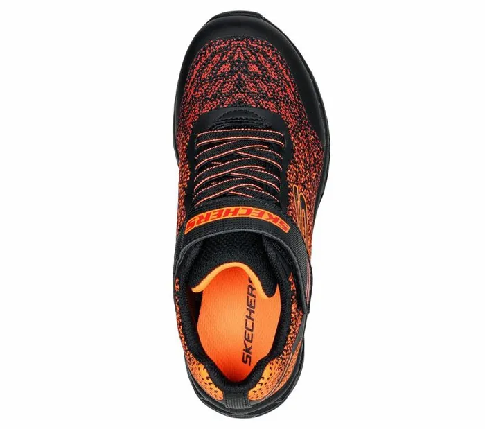 Skechers Microspec II 8211 Tromson Black Red Kids Athletic Shoes and Sneakers Skechers Microspec II 8211 Tromson Black Red Kids Athletic Shoes and Sneakers