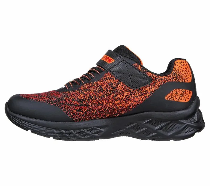 Skechers Microspec II 8211 Tromson Black Red Kids Athletic Shoes and Sneakers Skechers Microspec II 8211 Tromson Black Red Kids Athletic Shoes and Sneakers
