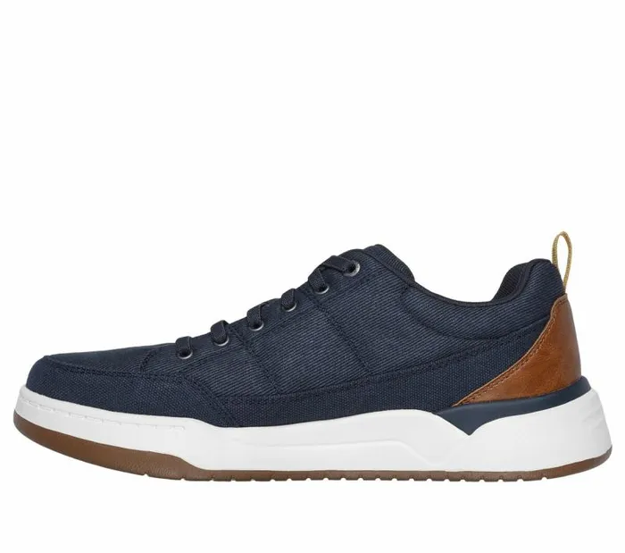 Skechers Relaxed Fit Corliss 8211 Draven Navy Men Casual Sneakers Skechers Relaxed Fit Corliss 8211 Draven Navy Men Casual Sneakers