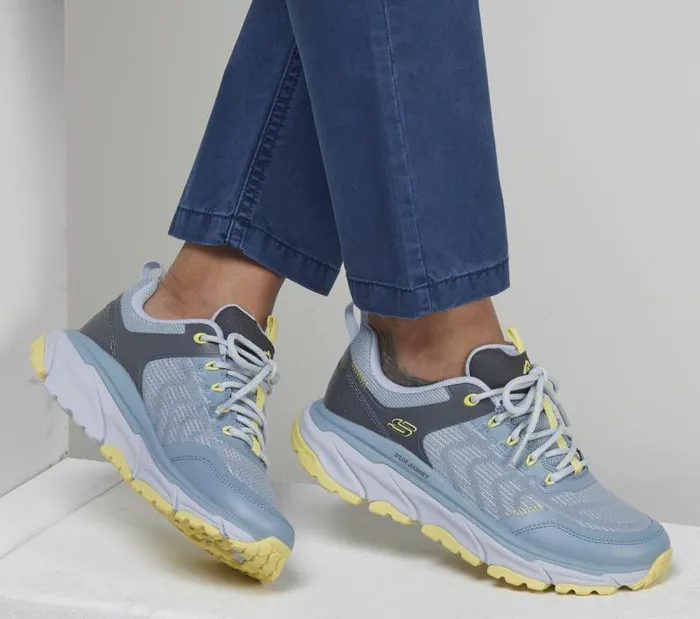 Skechers Relaxed Fit D039Lux Journey 8211 Marigold Blue Yellow Women Athletic Sneakers Skechers Relaxed Fit D039Lux Journey 8211 Marigold Blue Yellow Women Athletic Sneakers