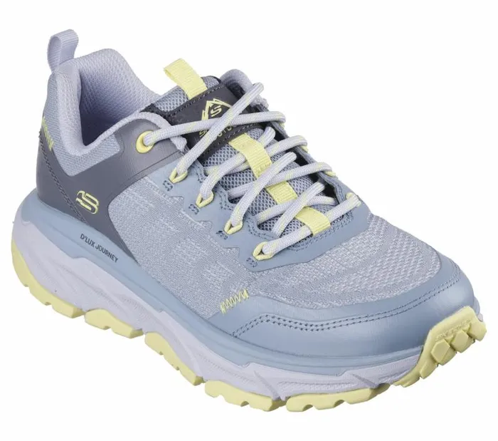 Skechers Relaxed Fit D039Lux Journey 8211 Marigold Blue Yellow Women Athletic Sneakers Skechers Relaxed Fit D039Lux Journey 8211 Marigold Blue Yellow Women Athletic Sneakers