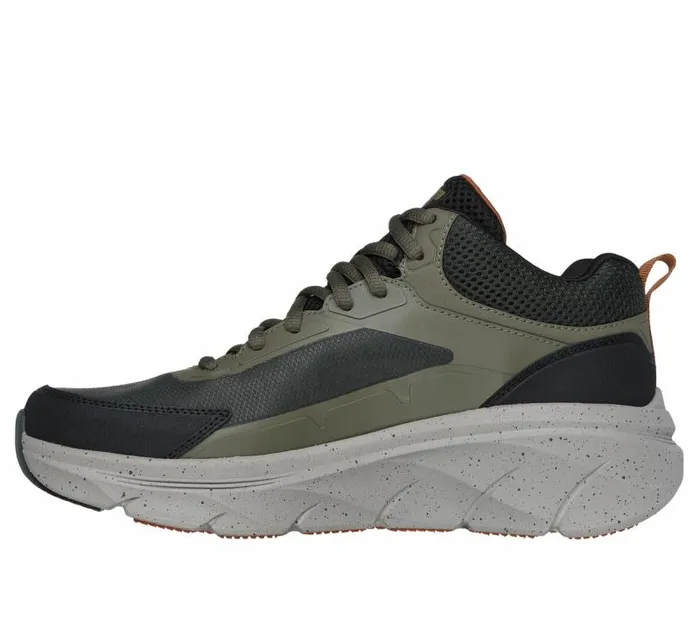 Skechers Relaxed Fit D039Lux Walker 20 8211 Grailo Olive Orange Men Athletic Sneakers Skechers Relaxed Fit D039Lux Walker 20 8211 Grailo Olive Orange Men Athletic Sneakers